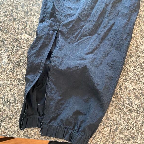 NIKE Men's Black Jogger Pants Drawstring Waist Zip at ankle Size XXL - Picture 5 of 11